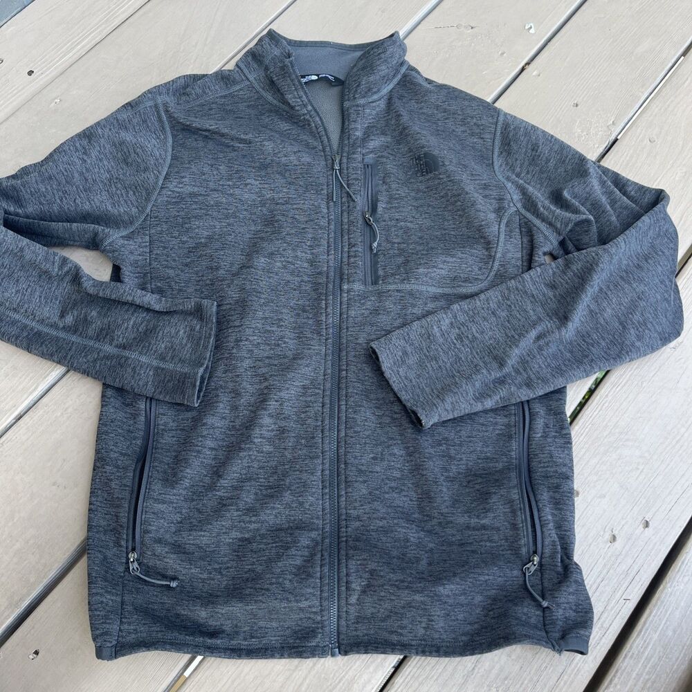 THE NORTH FACE Men's Canyonlands Full Zipper Light Jacket Grey Size Medium